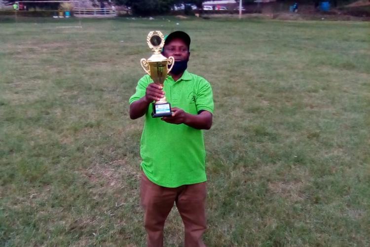 Wanjohi holding 2021 Trophy 