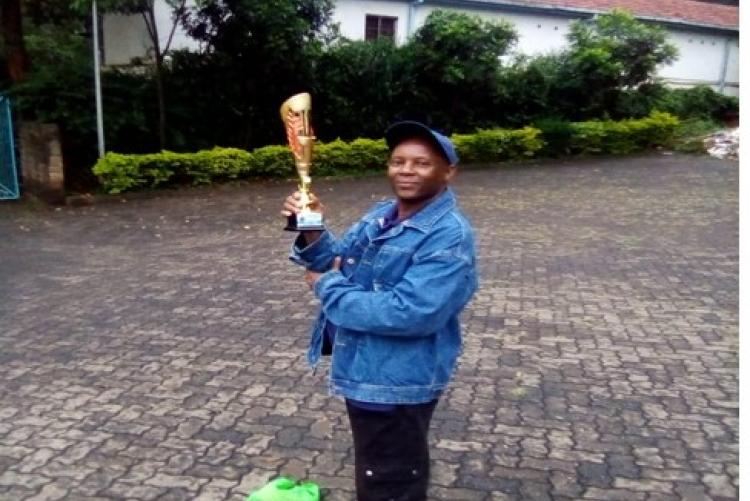 Mr. Wilson Wanjohi 1 st Runner up DARTS player, 2023