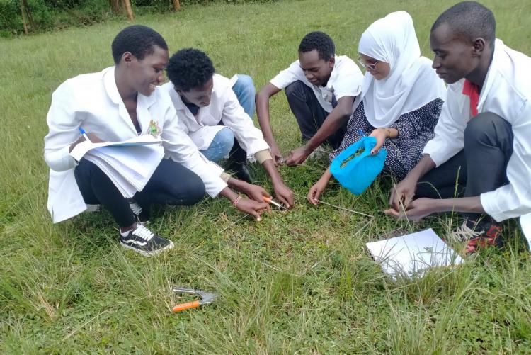  Ecological vegetation assessment by Students pursuing BSC in Agriculture (Dryland Resource Management)