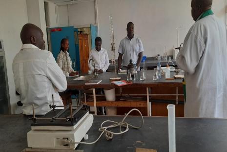 KEPHIS team inspecting LARMAT labs