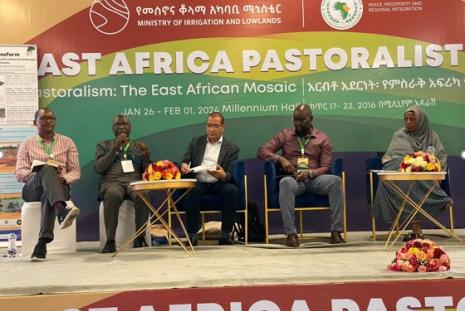 Dr. Stephen Mureithi  during panel discussions 