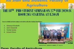 Doctor of Philosophy, larmat.uonbi.ac.ke, Agriculture,  PhD Students, research