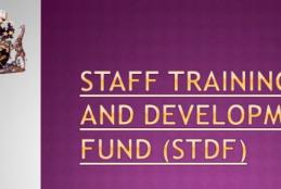 Staff training and development fund